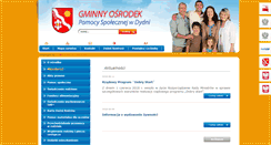 Desktop Screenshot of gops-dydnia.pl