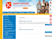 Tablet Screenshot of gops-dydnia.pl
